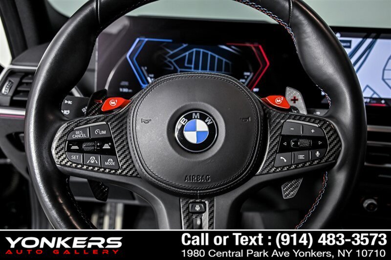 Used 2023 BMW M3 Competition w/ M Carbon Exterior Package AWD/4WD image 19