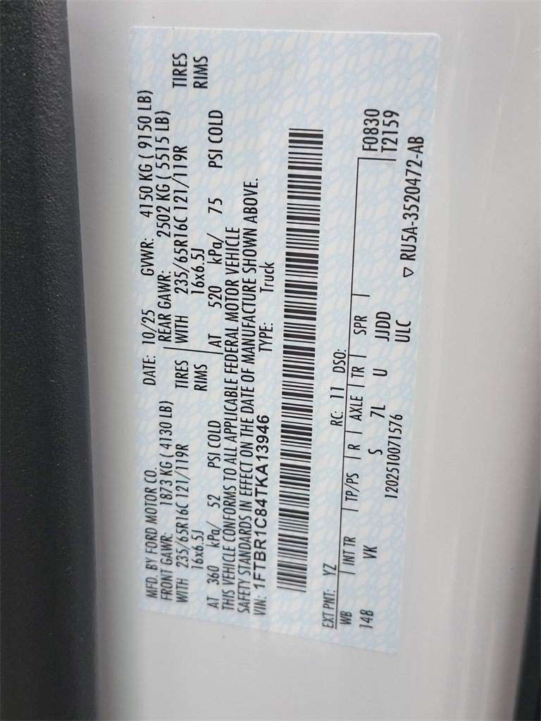 New 2026 Ford Transit 250 148 Medium Roof image 25