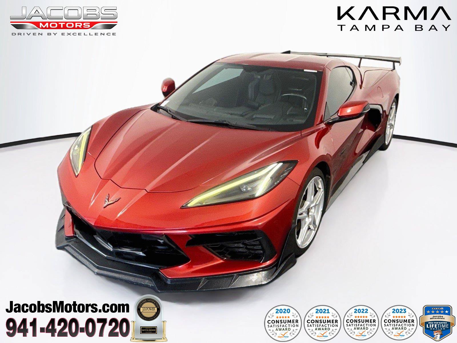 Used 2023 Chevrolet Corvette Stingray Preferred Cpe w/ Z51 Performance Package