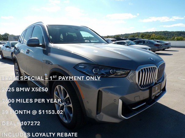 Certified 2025 BMW X5 xDrive50e
