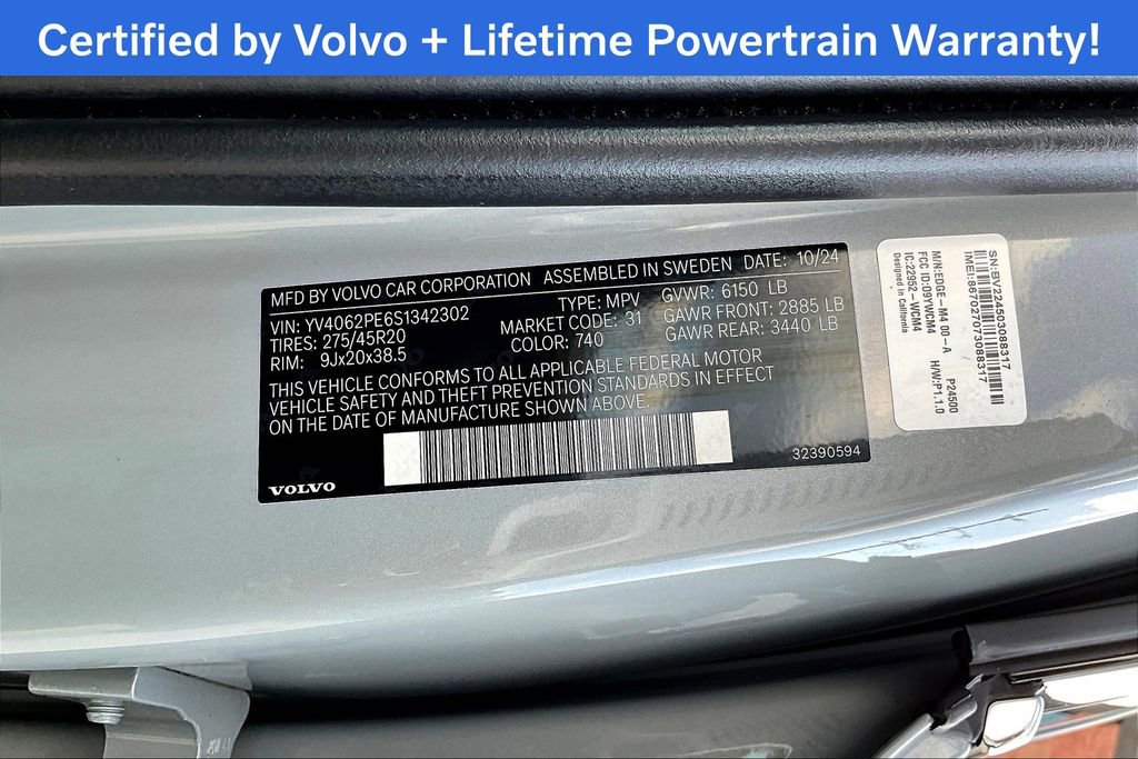 Certified 2025 Volvo XC90 B6 Plus image 46