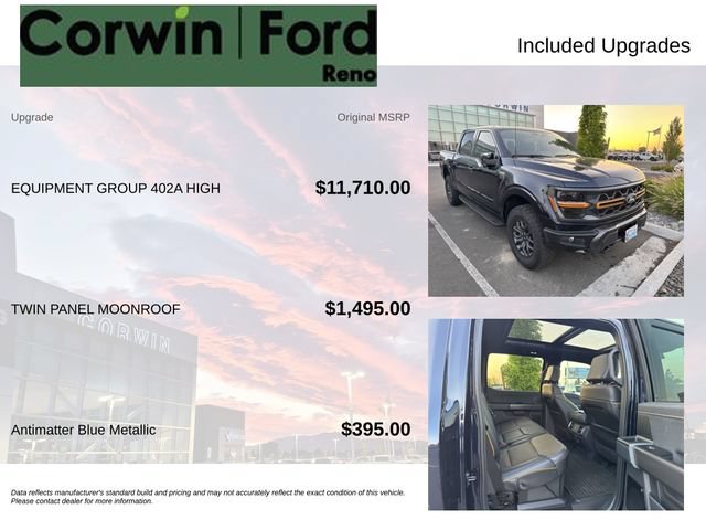 Used 2025 Ford F150 Tremor w/ Equipment Group 402A High AWD/4WD image 3