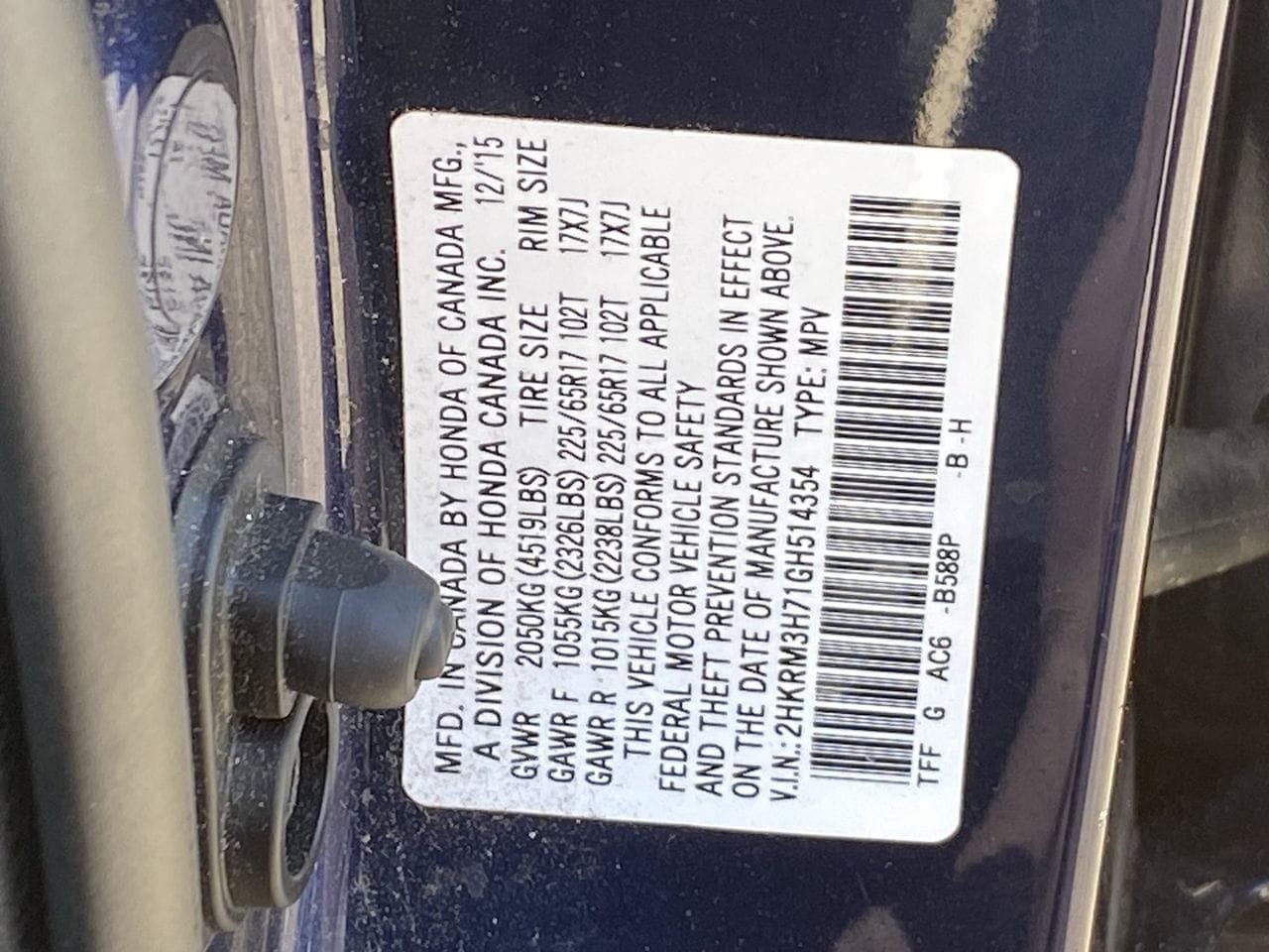 Used 2016 Honda CR-V EX-L image 34