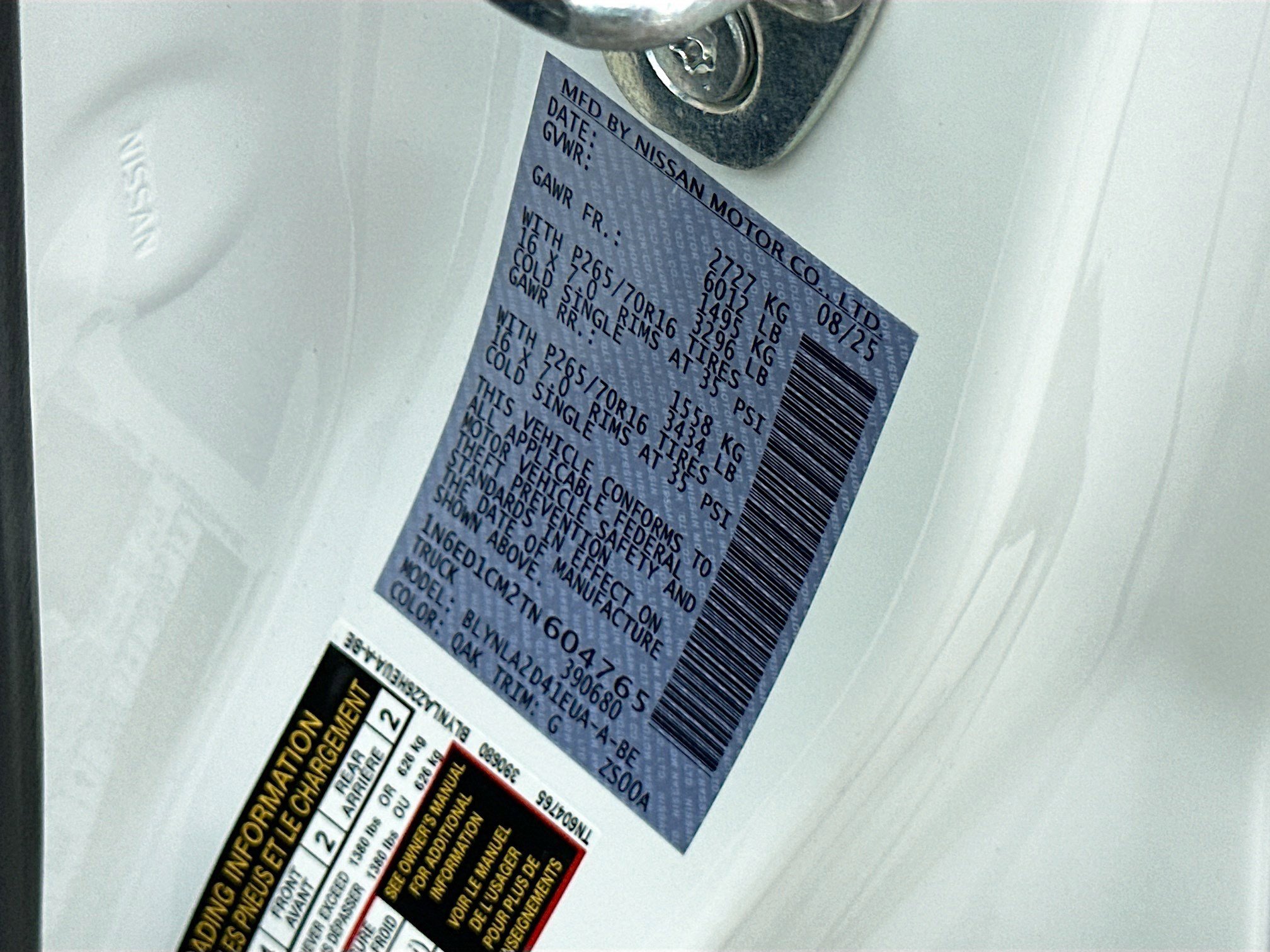 New 2026 Nissan Frontier S w/ S Utility Package image 19