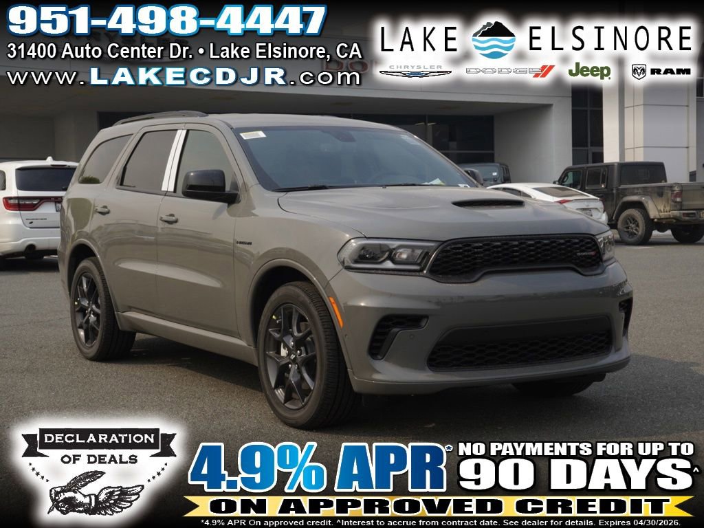 New 2026 Dodge Durango GT w/ Blacktop Package