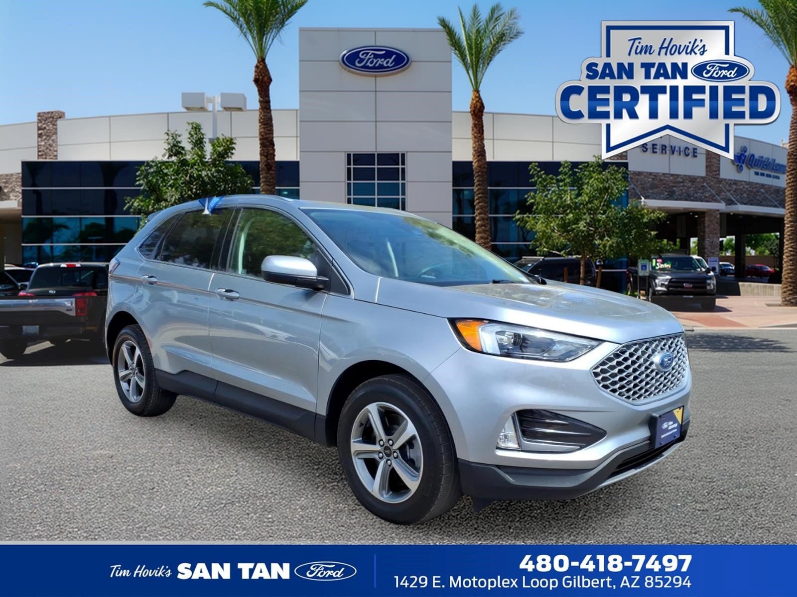 Certified 2023 Ford Edge SEL w/ Convenience Package AWD/4WD image 1
