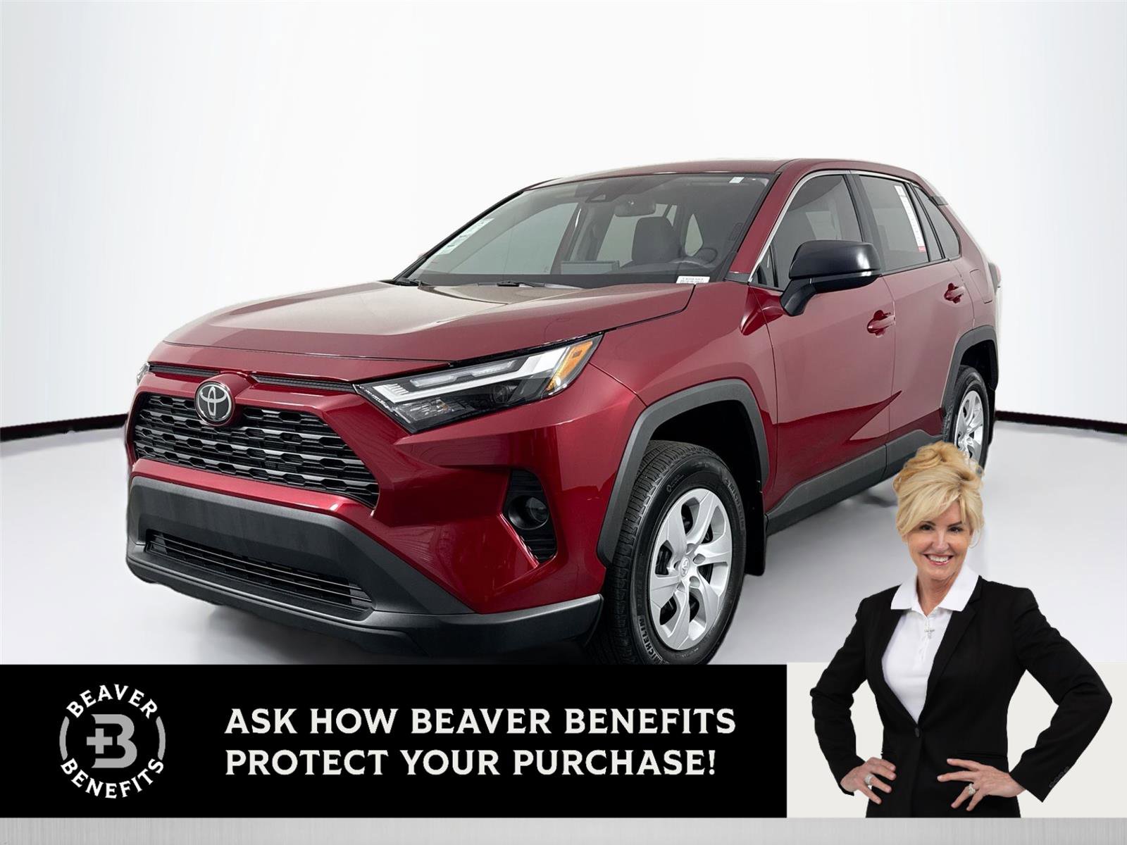 Certified 2025 Toyota RAV4 LE FWD image 1