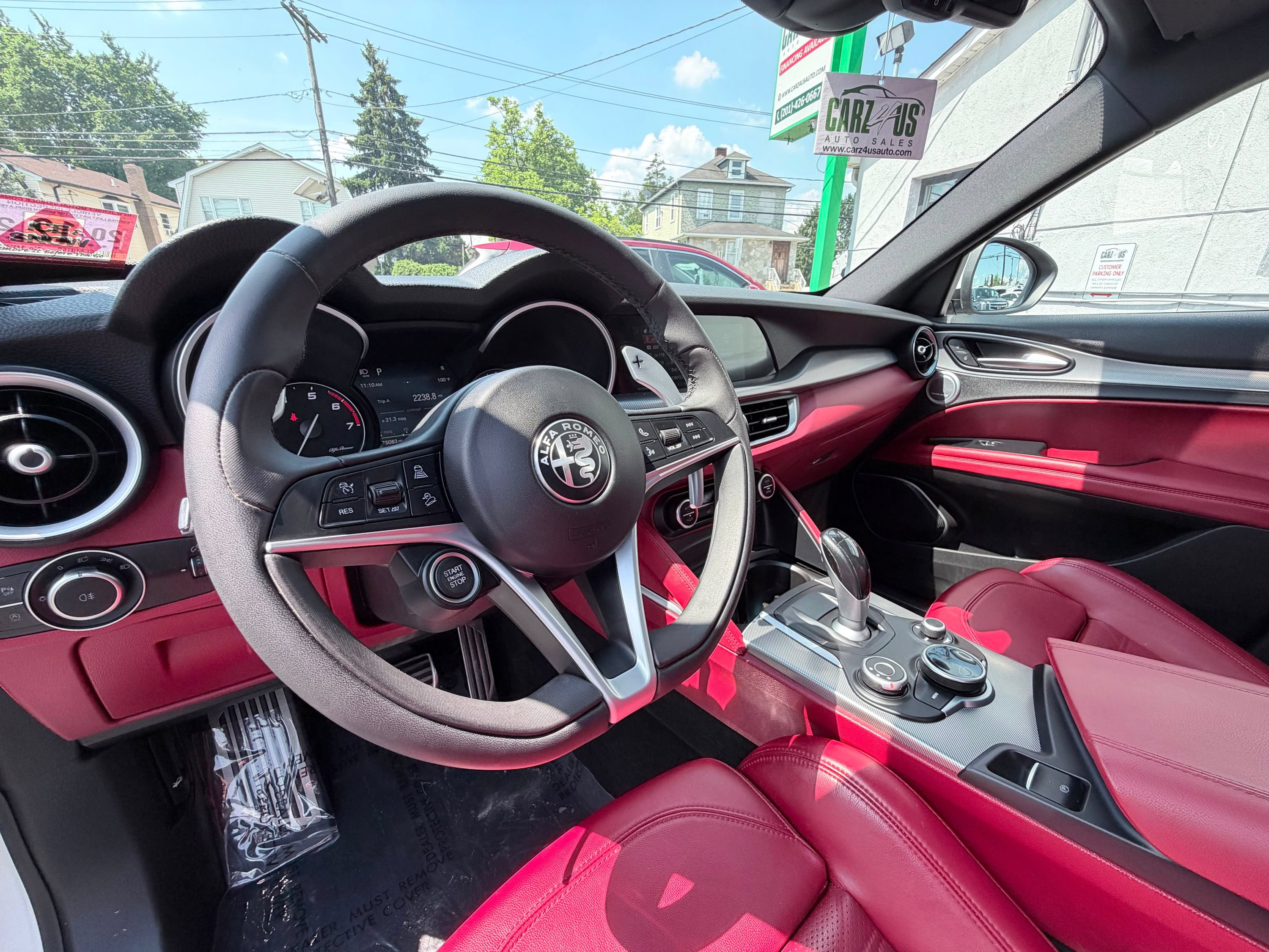Used 2019 Alfa Romeo Stelvio Ti Sport w/ Quick Order Package 22S Sport AWD/4WD image 16