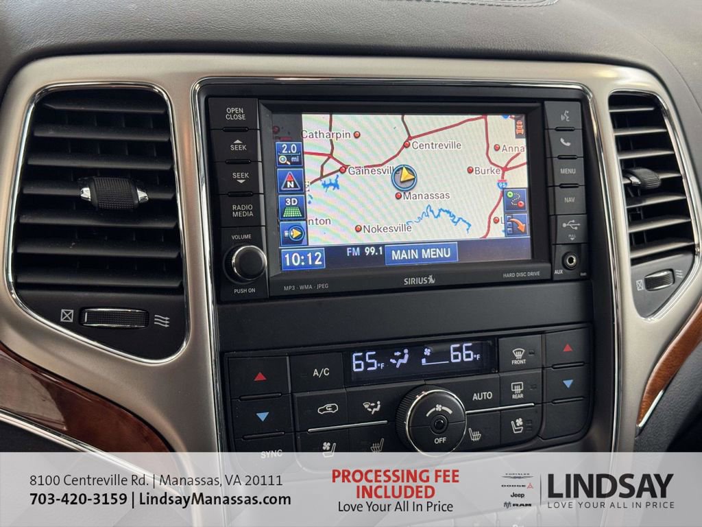 Used 2012 Jeep Grand Cherokee Overland AWD/4WD image 12