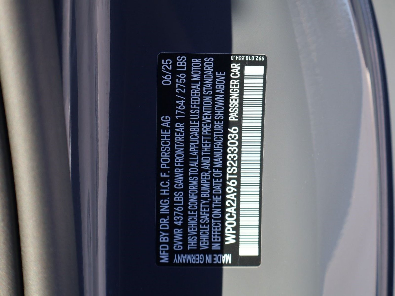Certified 2026 Porsche 911 Carrera T RWD image 26