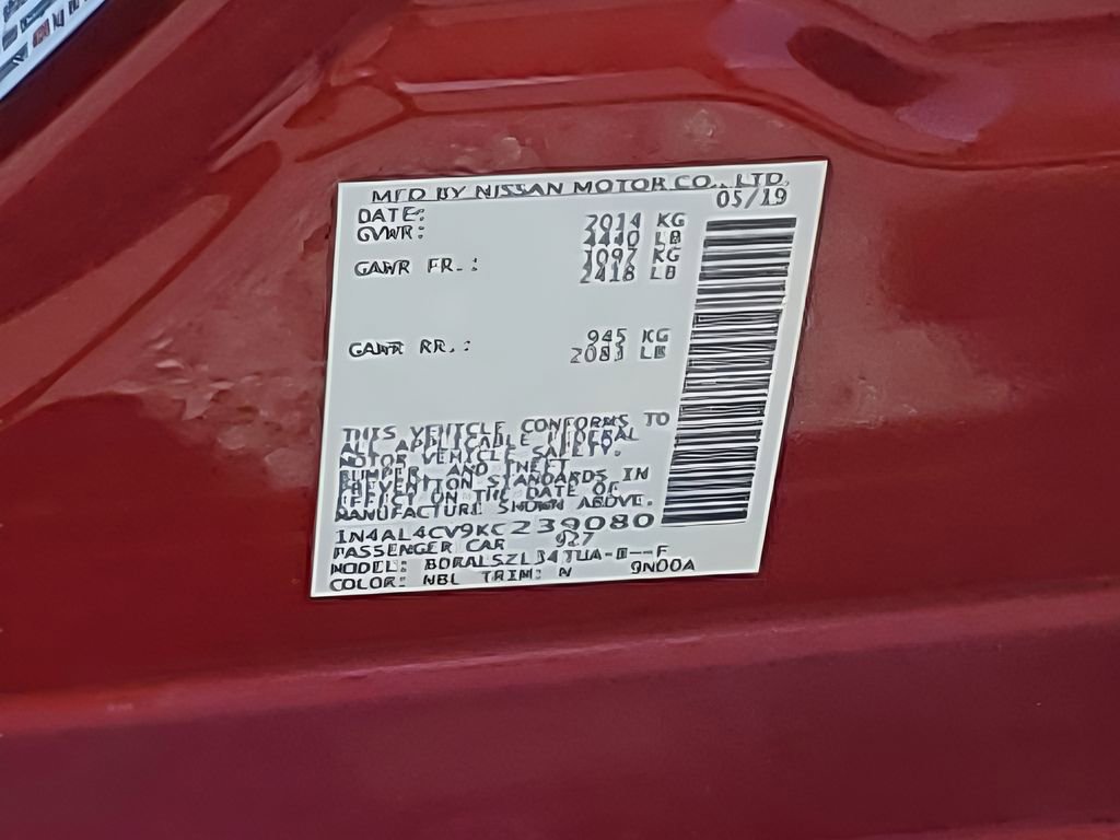 Used 2019 Nissan Altima 2.0 SR image 50