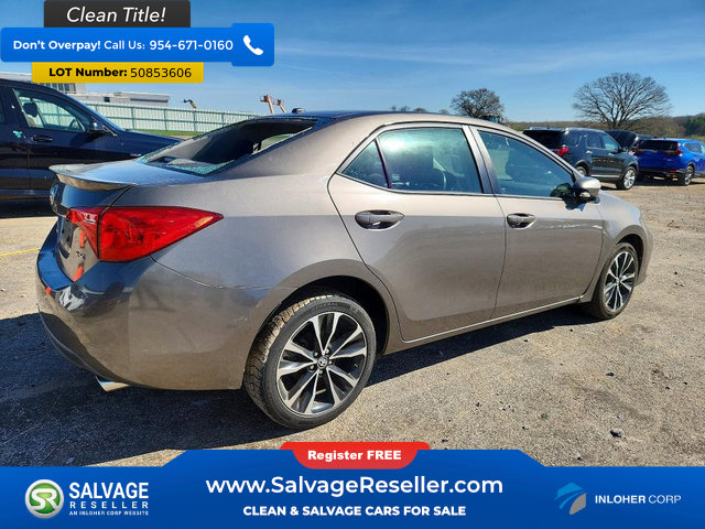 Used 2017 Toyota Corolla XSE w/ Carpet Mat Package (TMS) FWD image 4