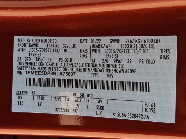 Used 2022 Ford Bronco 4-Door w/ Sasquatch Package image 29