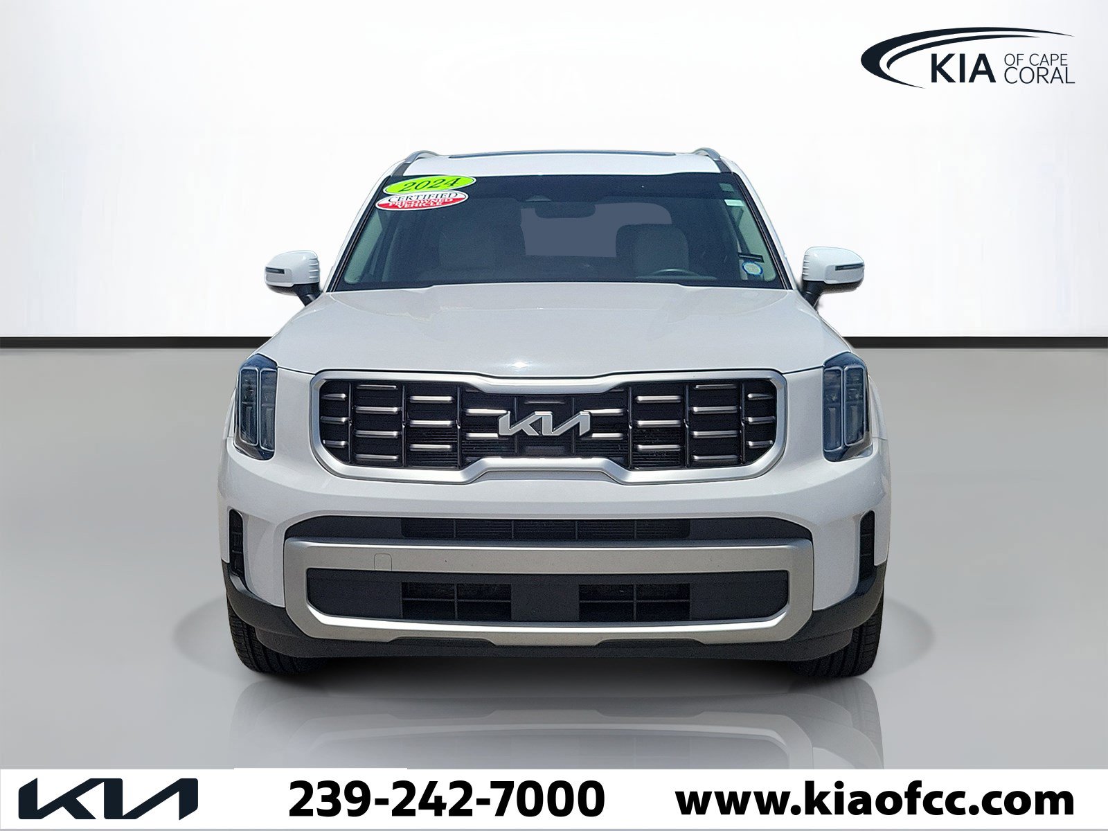 Certified 2024 Kia Telluride S w/ S Sunroof Package AWD/4WD image 2