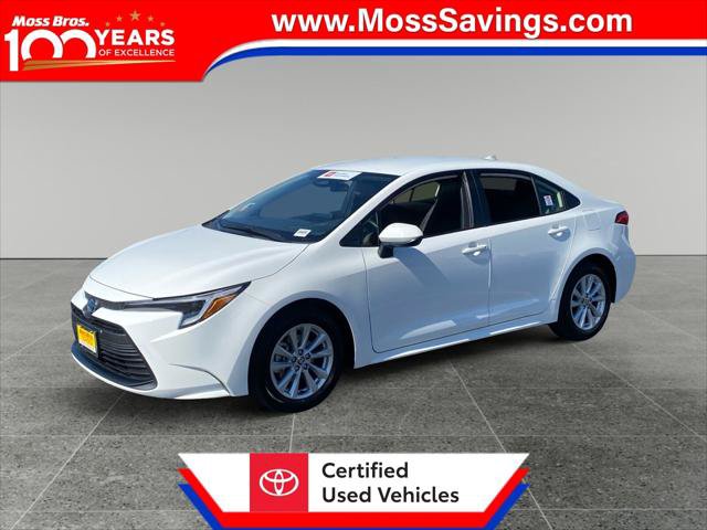 Certified 2025 Toyota Corolla LE w/ LE Premium Package FWD image 1