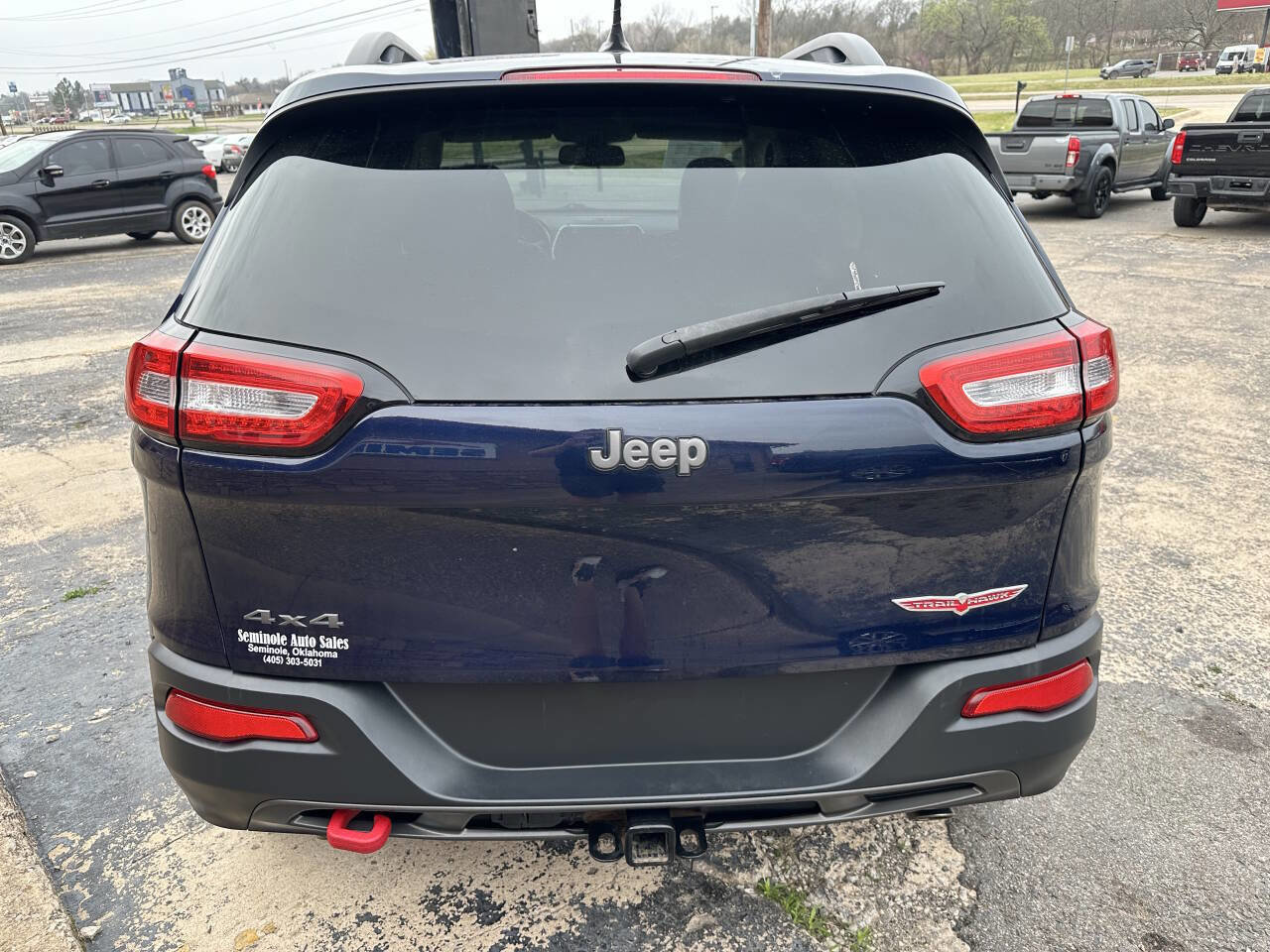 Used 2014 Jeep Cherokee Trailhawk w/ Leather Interior Group image 8