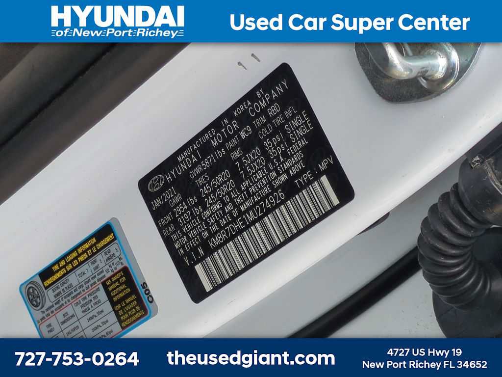 Certified 2021 Hyundai Palisade Calligraphy AWD/4WD image 37