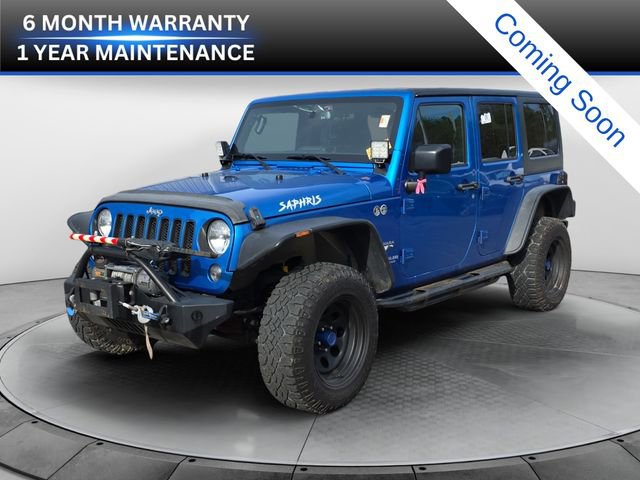 Used 2016 Jeep Wrangler Unlimited Sahara image 1