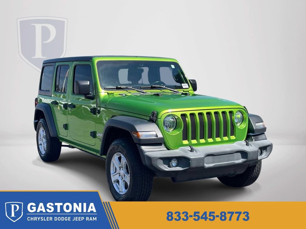 Certified 2019 Jeep Wrangler Unlimited Sport S