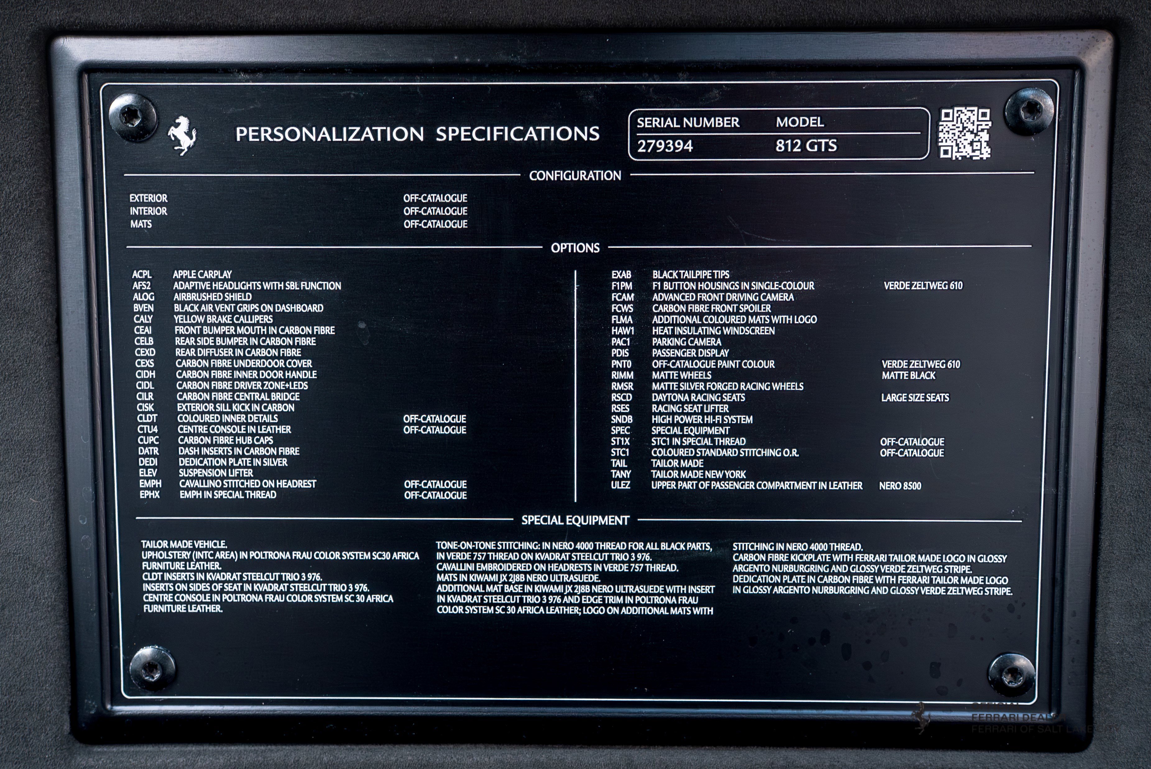 Certified 2022 Ferrari 812 GTS image 13