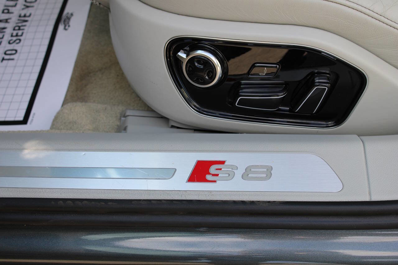 Used 2013 Audi S8 w/ Full Leather Pkg image 16
