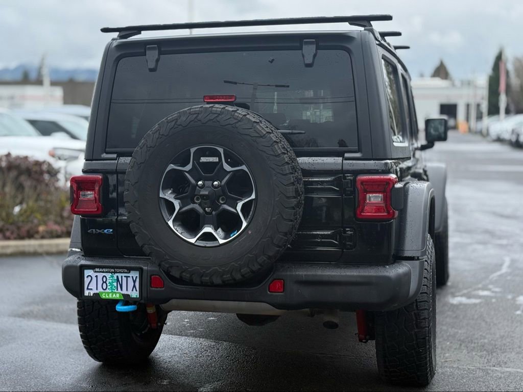 Used 2022 Jeep Wrangler Unlimited Rubicon 4xe w/ Steel Bumper Group image 5