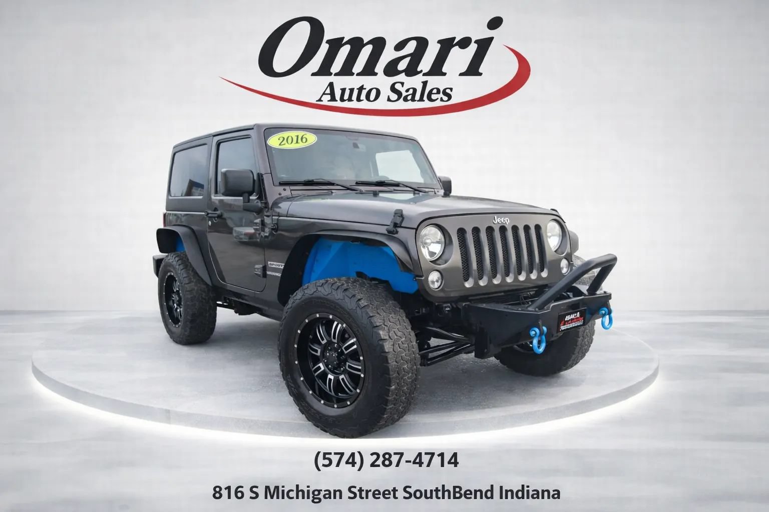 Used 2016 Jeep Wrangler Sport w/ Quick Order Package 24S