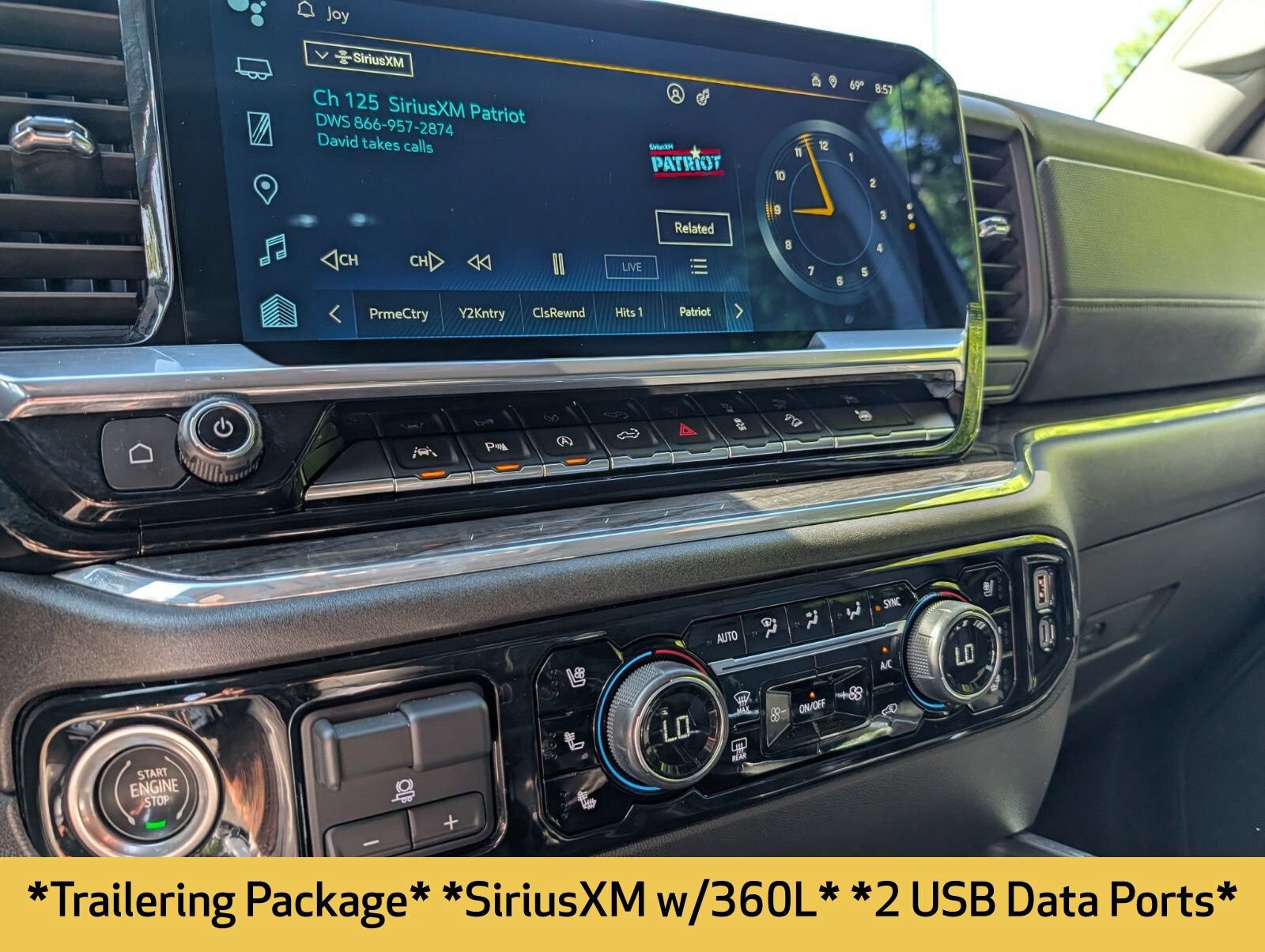 Used 2024 Chevrolet Silverado 1500 LTZ w/ Technology Package AWD/4WD image 8