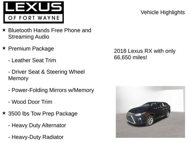 Used 2018 Lexus RX 450h AWD image 7
