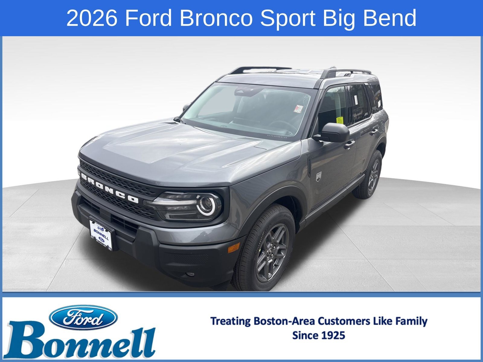 New 2026 Ford Bronco Sport Big Bend w/ Convenience Package