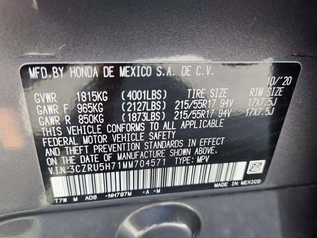 Used 2021 Honda HR-V EX-L image 22