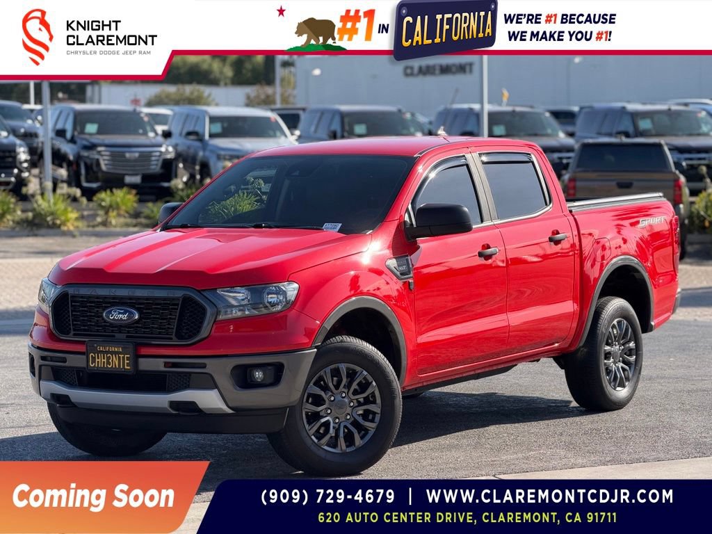 Used 2020 Ford Ranger XLT w/ Equipment Group 301A Mid RWD image 1