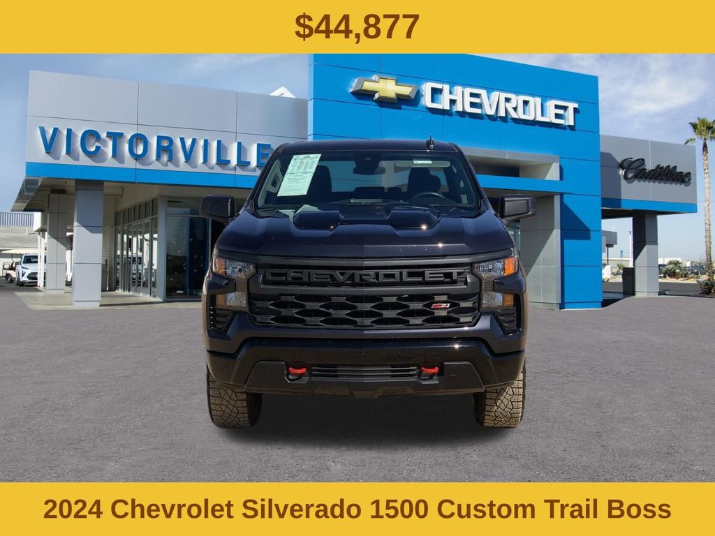 Certified 2024 Chevrolet Silverado 1500 Custom Trail Boss AWD/4WD image 2