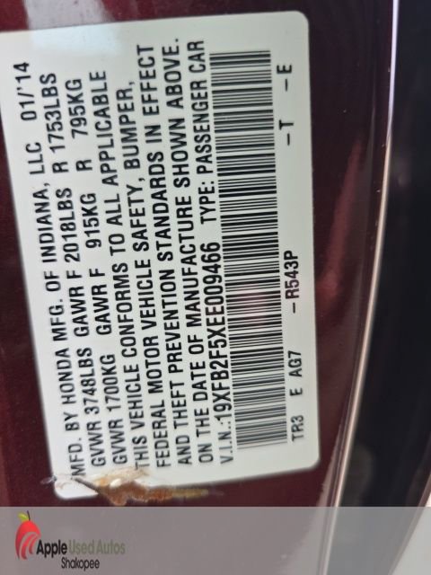 Used 2014 Honda Civic LX image 16