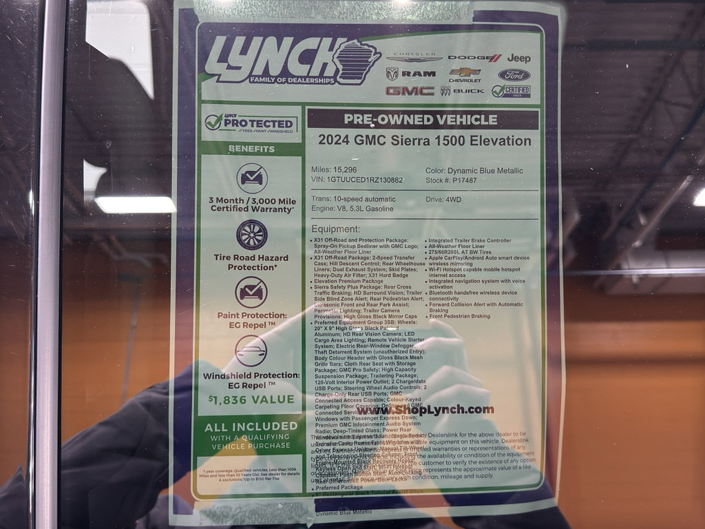 Used 2024 GMC Sierra 1500 Elevation w/ Elevation Premium Package image 46