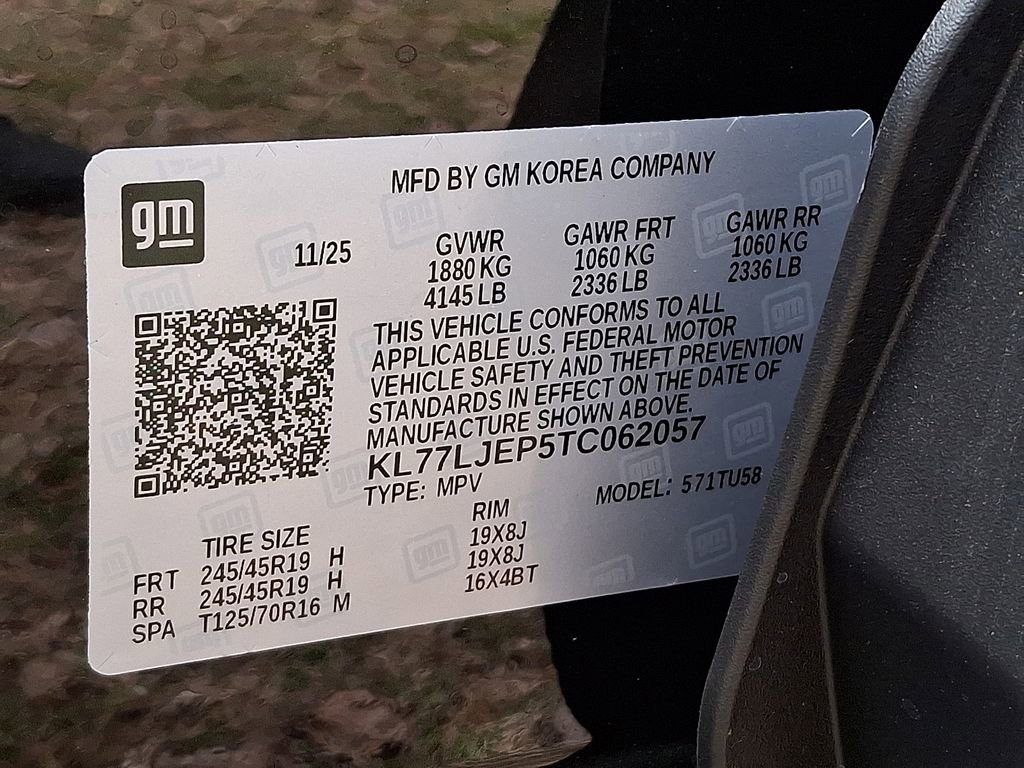 New 2026 Chevrolet Trax RS w/ Sunroof Package image 16