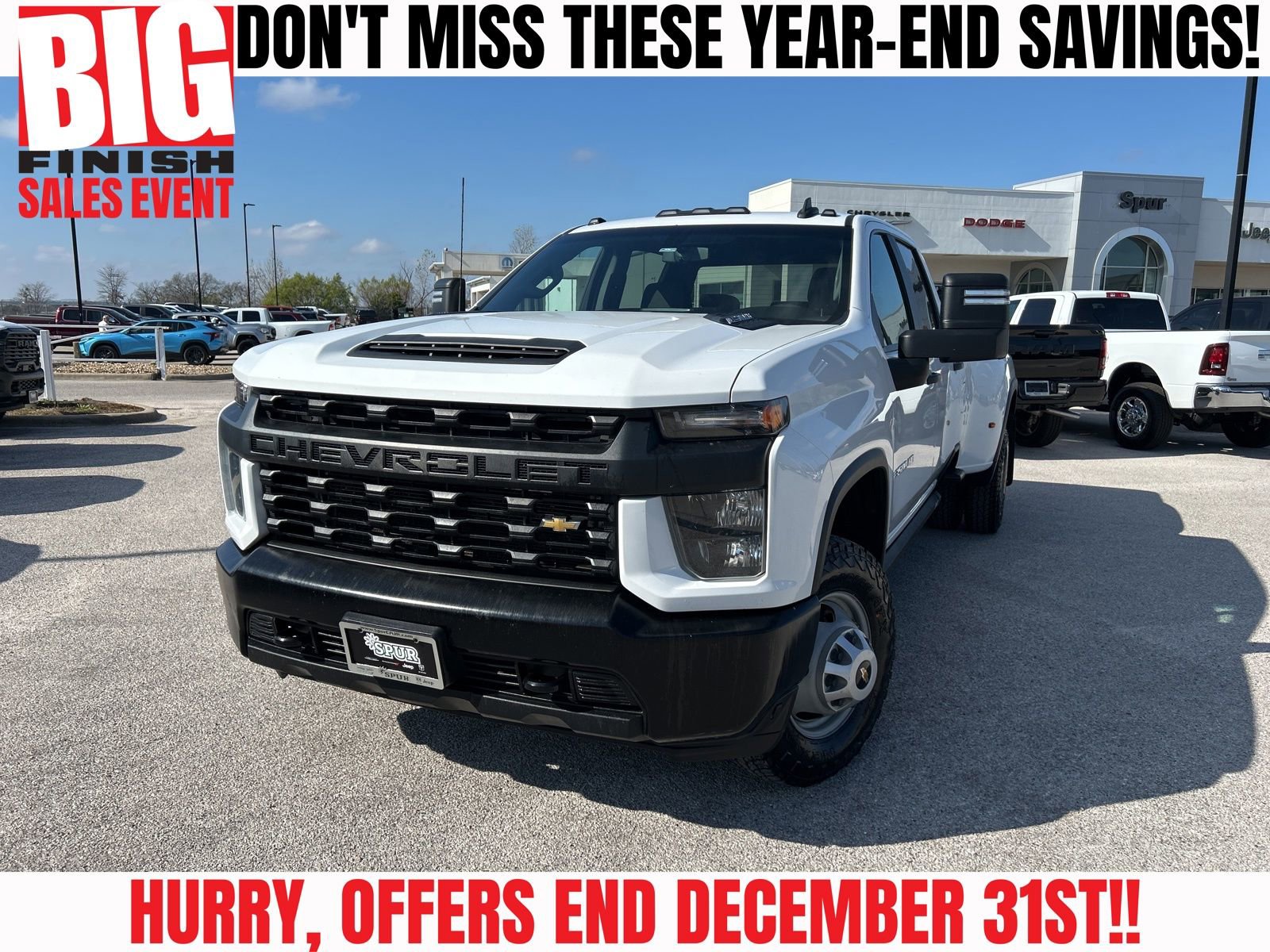 Used 2023 Chevrolet Silverado 3500 W/T w/ Gooseneck/5TH Wheel Package image 1