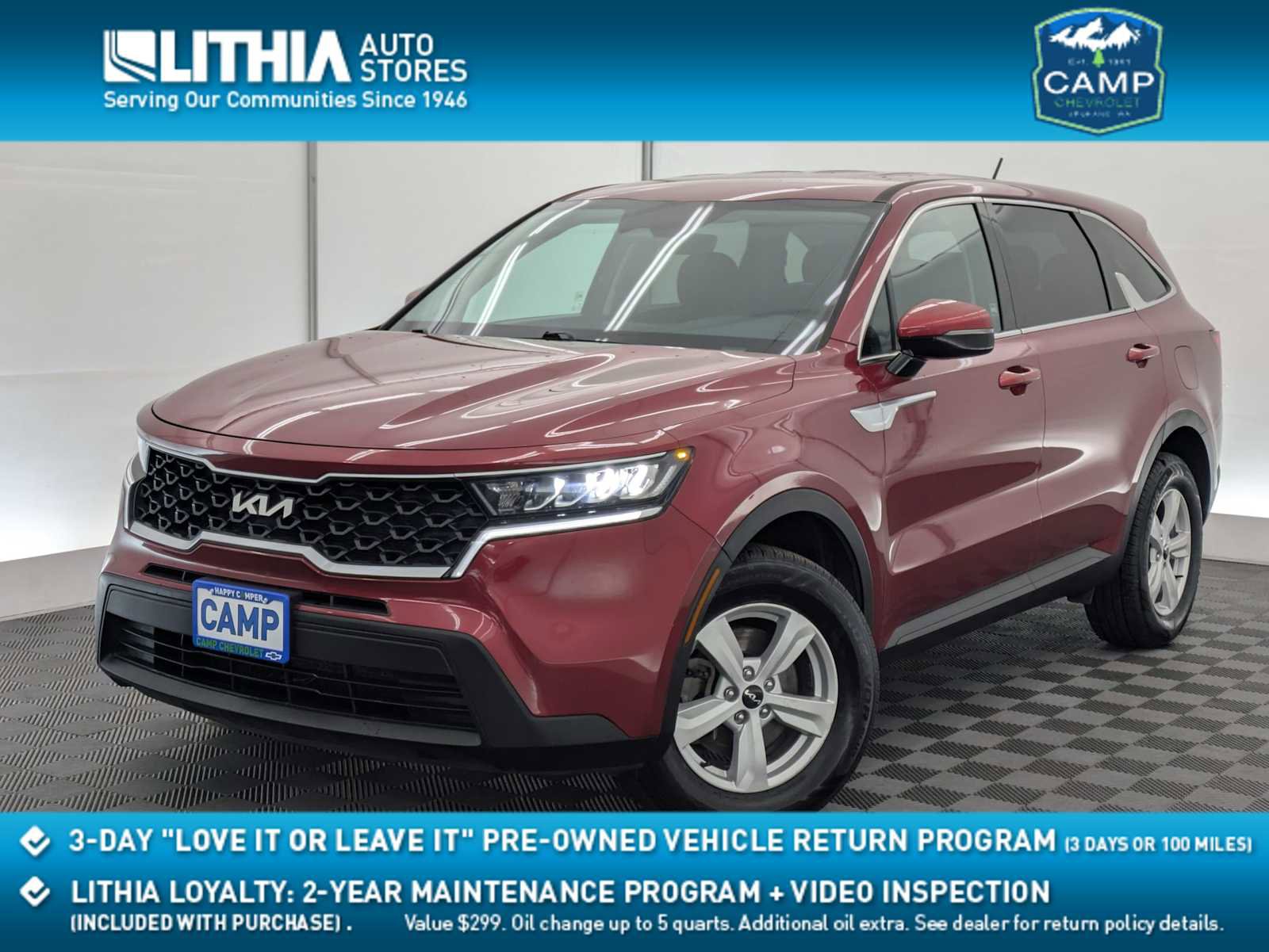 Used 2022 Kia Sorento LX image 1