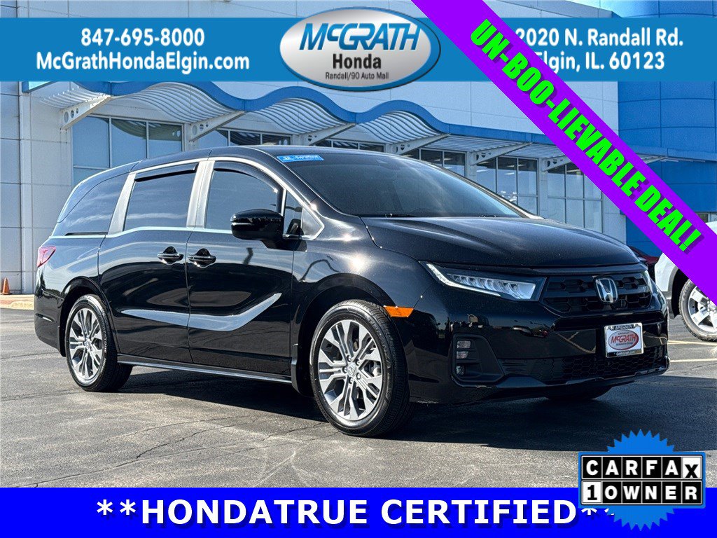 Certified 2025 Honda Odyssey Touring