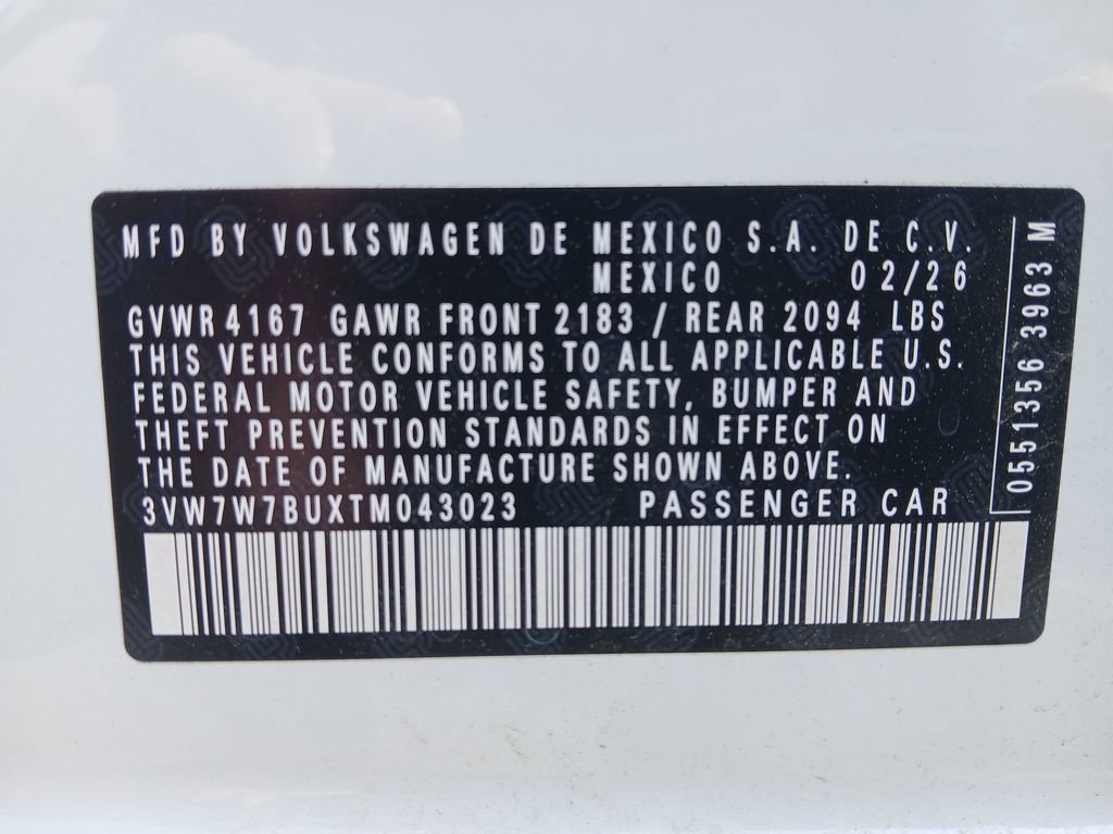 New 2026 Volkswagen Jetta SE FWD image 29