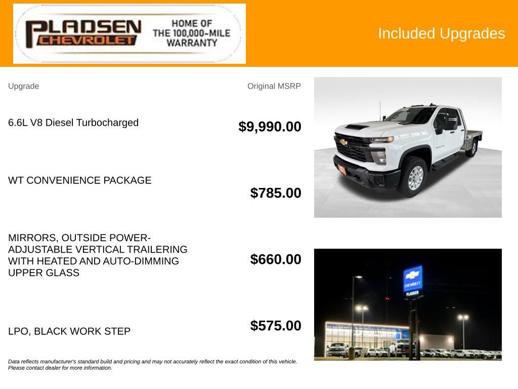 New 2025 Chevrolet Silverado 3500 W/T w/ WT Convenience Package AWD/4WD image 5