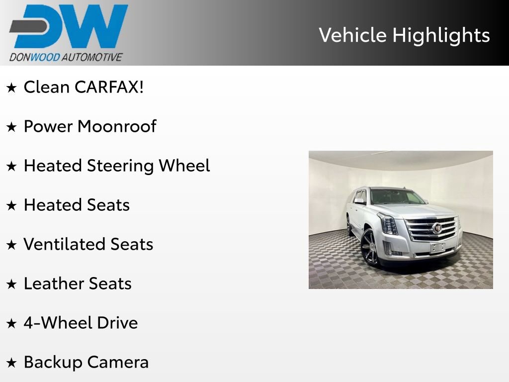 Used 2015 Cadillac Escalade ESV Luxury image 3