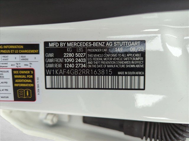 Certified 2024 Mercedes-Benz C 300 Sedan image 24