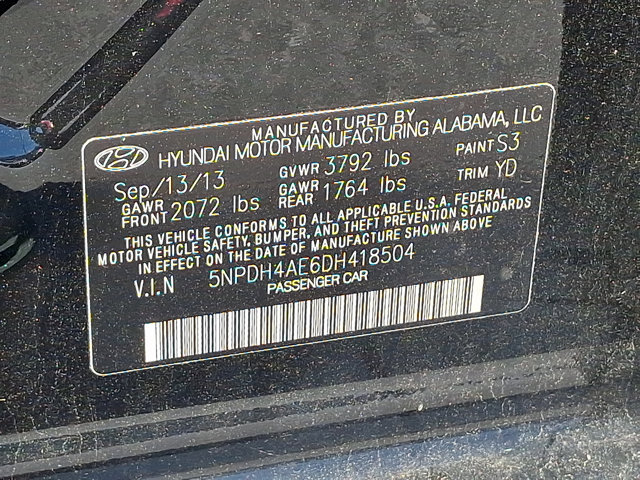 Used 2013 Hyundai Elantra GLS w/ Preferred Pkg image 27