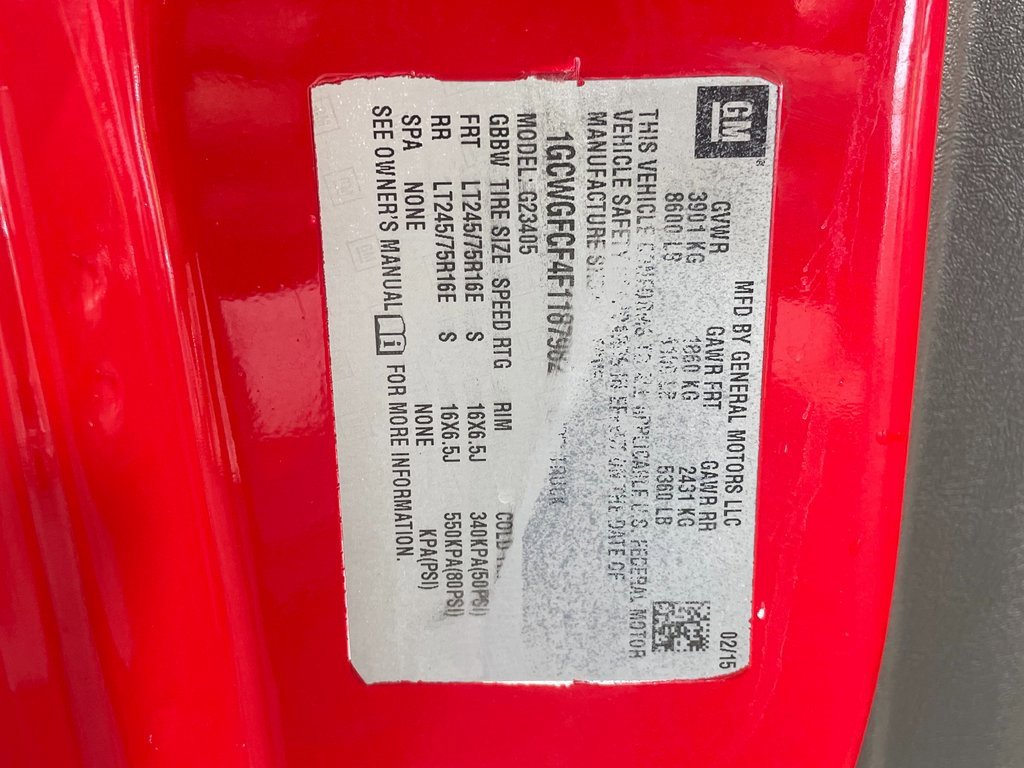 Used 2015 Chevrolet Express 2500 image 23