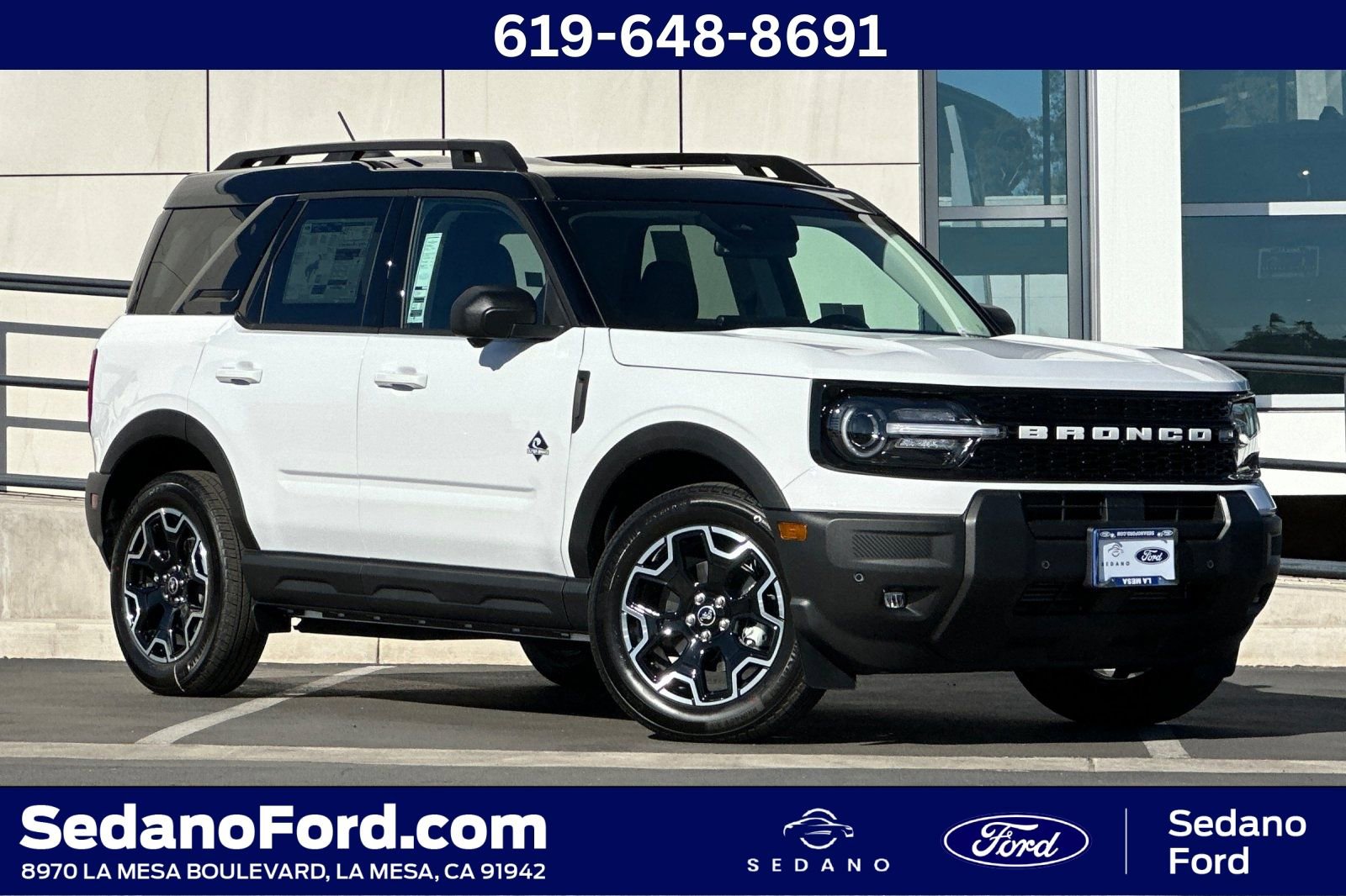 New 2025 Ford Bronco Sport Outer Banks w/ Outer Banks Tech Package+