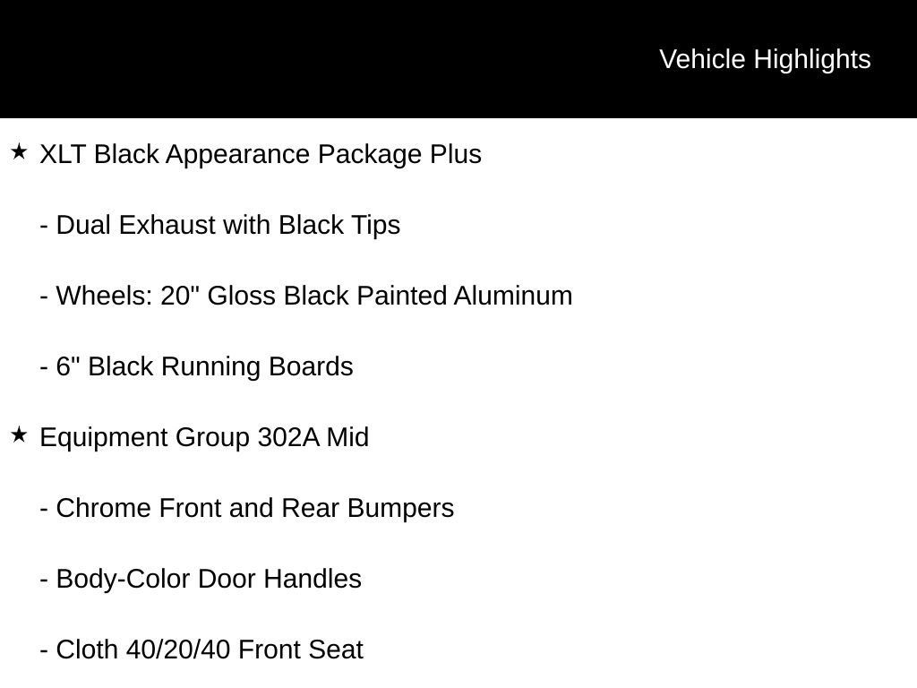 New 2026 Ford F150 XLT w/ Equipment Group 302A MID image 11