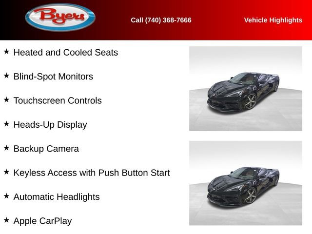 Used 2022 Chevrolet Corvette Stingray Preferred Conv w/ Z51 Performance Package image 11