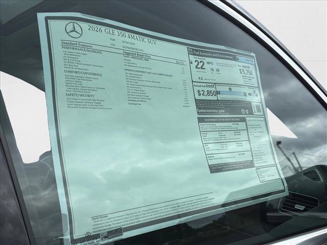 New 2026 Mercedes-Benz GLE 350 4MATIC image 27
