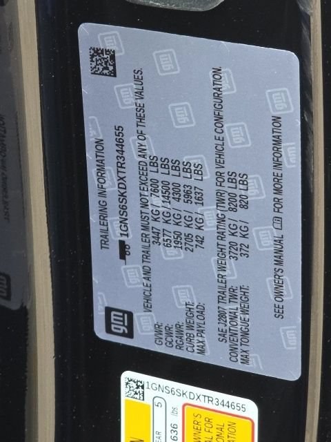 New 2026 Chevrolet Tahoe Premier w/ Sun And Tow Package AWD/4WD image 38